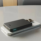 SBS Mag Power Qi2 Išorinė baterija 5000 mAh suderinama su MagSafe - juodas