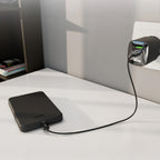 SBS Mag Power Qi2 Išorinė baterija 5000 mAh suderinama su MagSafe - juodas