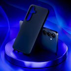 3mk matinis dėklas, skirtas Samsung Galaxy S25 FE – matinė juoda