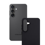 3mk matinis dėklas, skirtas Samsung Galaxy S25 FE – matinė juoda