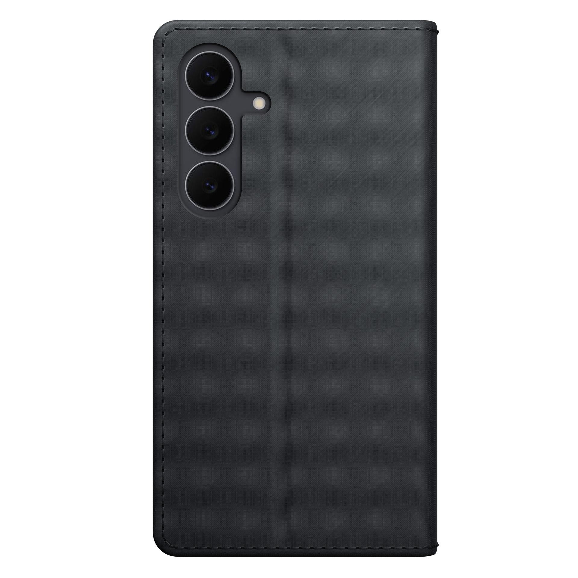 3mk piniginės dėklas, skirtas Samsung Galaxy S25 FE – juodas