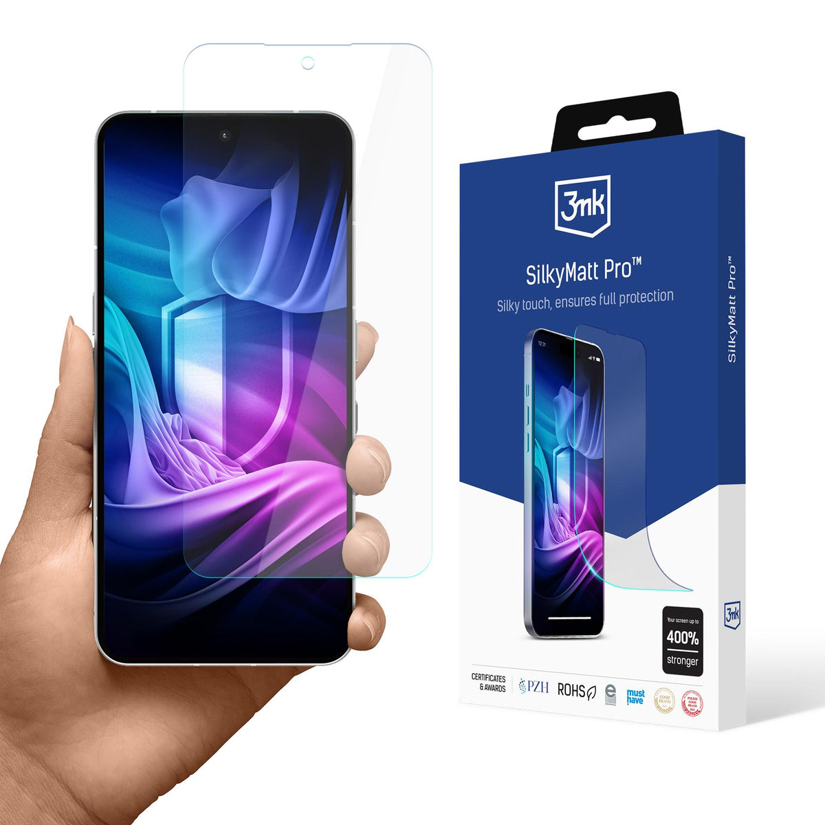 Matinė plėvelė 3mk Silky Matt Pro skirtai Nothing Phone (3) -- Nothing Phone (3)