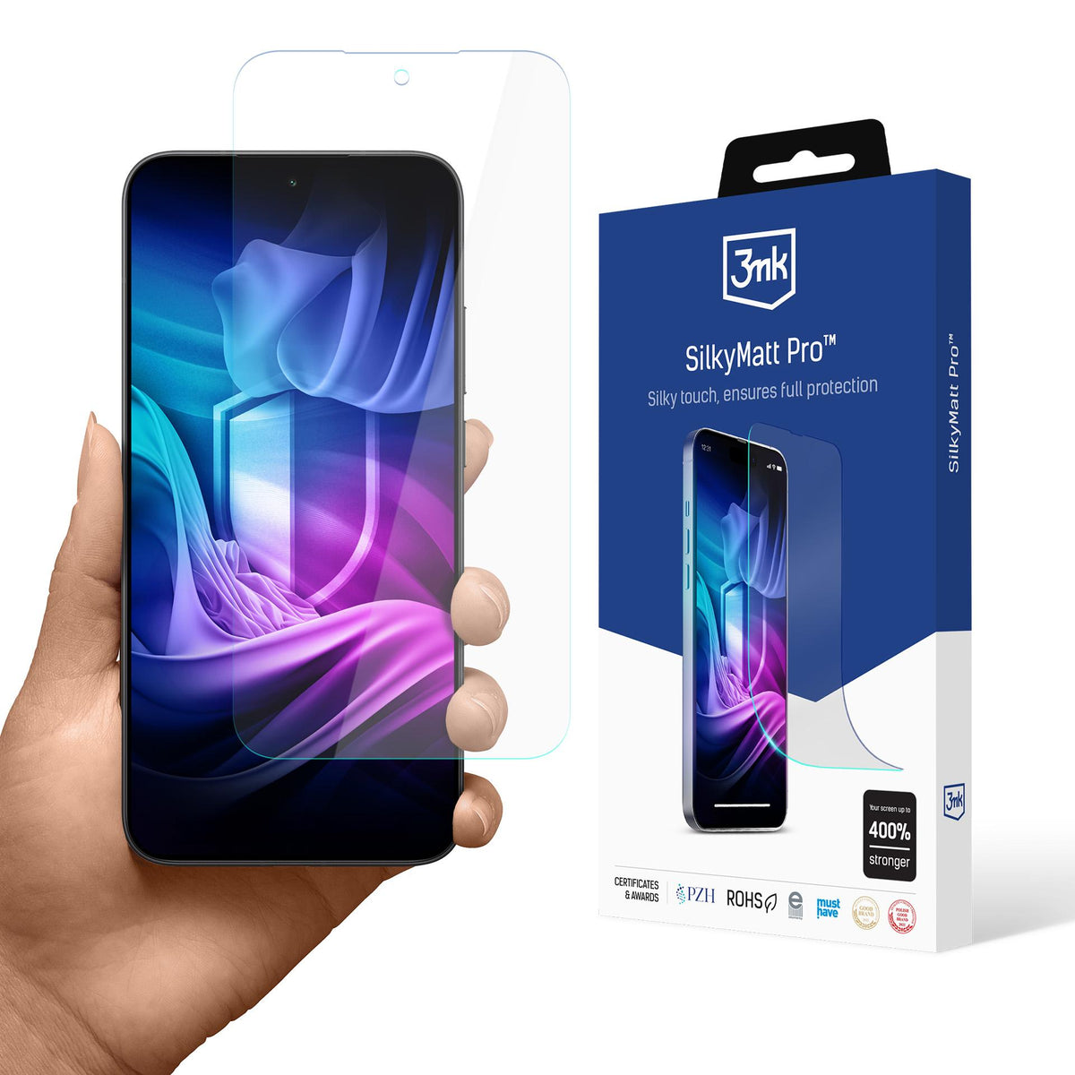 3mk Silky Matt Pro matinė plėvelė Xiaomi Poco F7 -- Xiaomi Poco F7