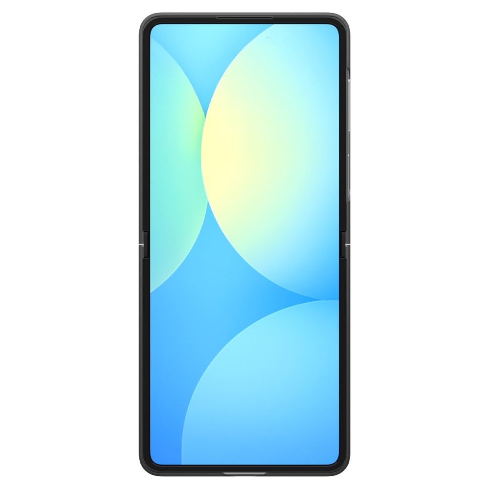 Spigen AirSkin aramidinis dėklas Galaxy Z Flip 7 – juodas