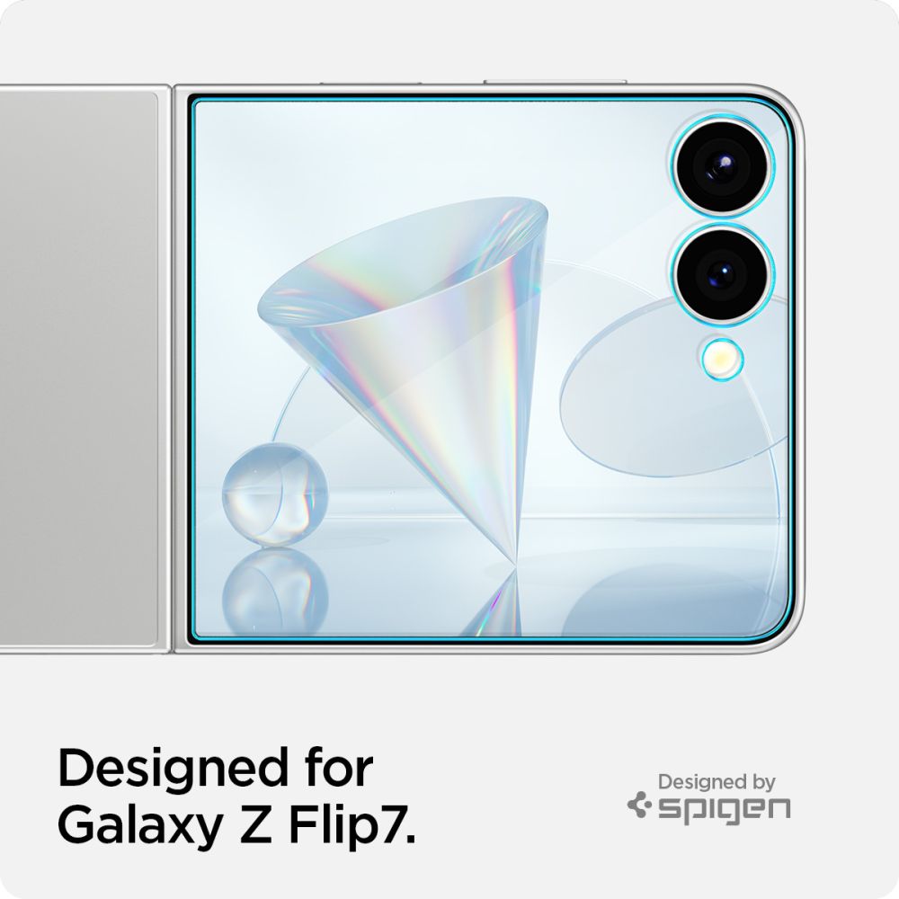 Spigen Glas.TR EZ Fit grūdintas stiklas Galaxy Z Flip 7