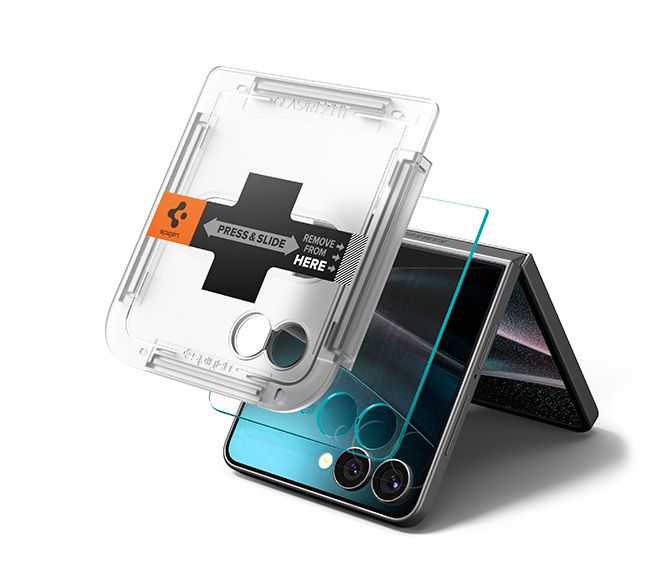 Spigen Glas.TR EZ Fit grūdintas stiklas Galaxy Z Flip 7