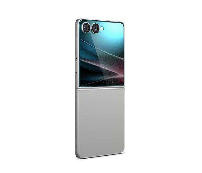 Spigen grūdintas stiklas Samsung Galaxy Z Flip 7 (2 vnt.) – skaidrus
