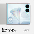 Spigen grūdintas stiklas Samsung Galaxy Z Flip 7 (2 vnt.) – skaidrus