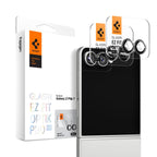 Spigen Optik Pro HD Glas.TR EZ Fit 2-pack objektyvų apsaugos Samsung Galaxy Z Flip 7 - juoda -- Samsung Galaxy Z Flip 7