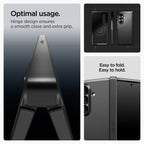 Spigen Tough Armor MagSafe dėklas Z Fold 7 – juodas