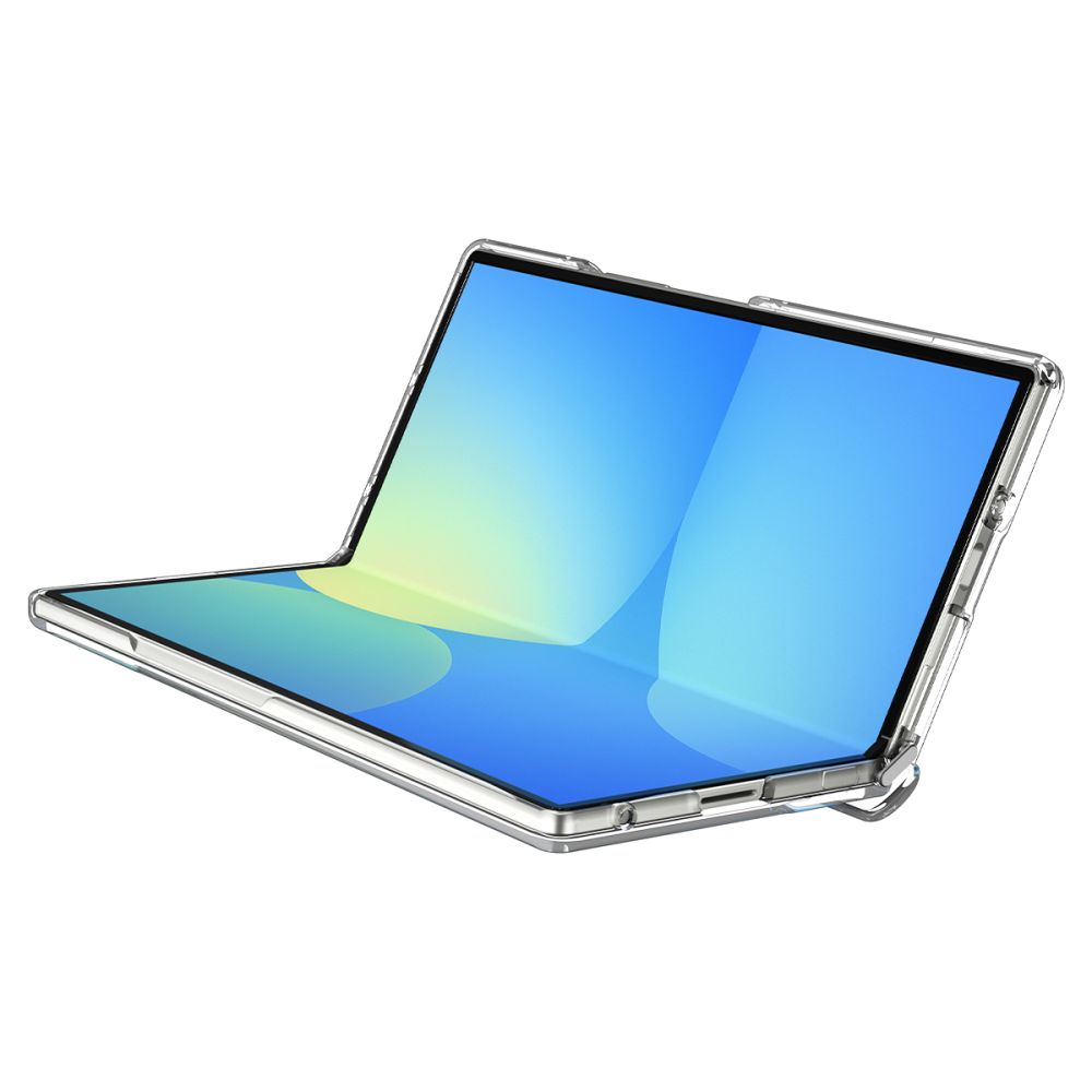 Spigen Ultra Hybrid Pro MagSafe dėklas Galaxy Z Fold 7 – skaidrus/baltas