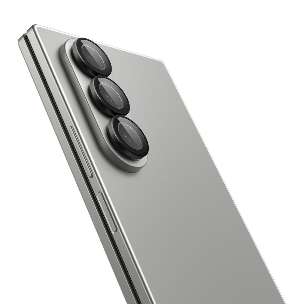 Spigen Optik Pro kameros stiklas EZ Fit Z Fold 7 – juodas