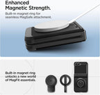 Spigen Tough Armor MagSafe dėklas Z Flip 6/7 FE – juodas