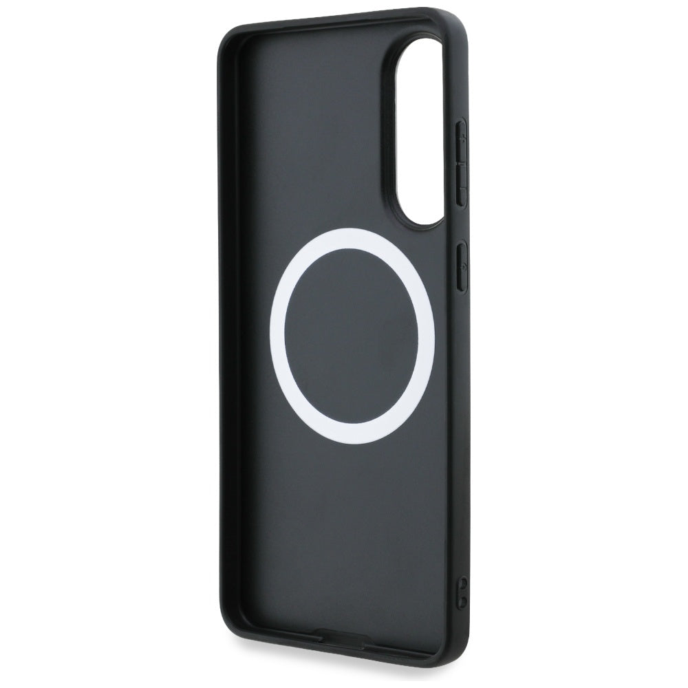 BMW odinis MagSafe dėklas Galaxy S25 Edge – juodas