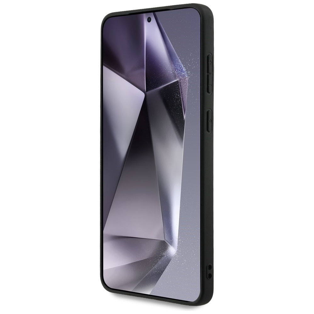 Guess MagSafe dėklas Samsung Galaxy S25 Edge – juodas