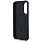 Guess MagSafe dėklas Samsung Galaxy S25 Edge – juodas