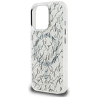 Karl Lagerfeld MagSafe dėklas iPhone 16 Pro – baltas