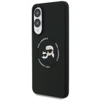 Karl Lagerfeld MagSafe dėklas Galaxy S25 Edge – juodas