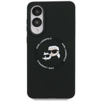 Karl Lagerfeld MagSafe dėklas Galaxy S25 Edge – juodas