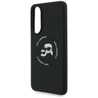 Karl Lagerfeld MagSafe dėklas Galaxy S25 Edge – juodas