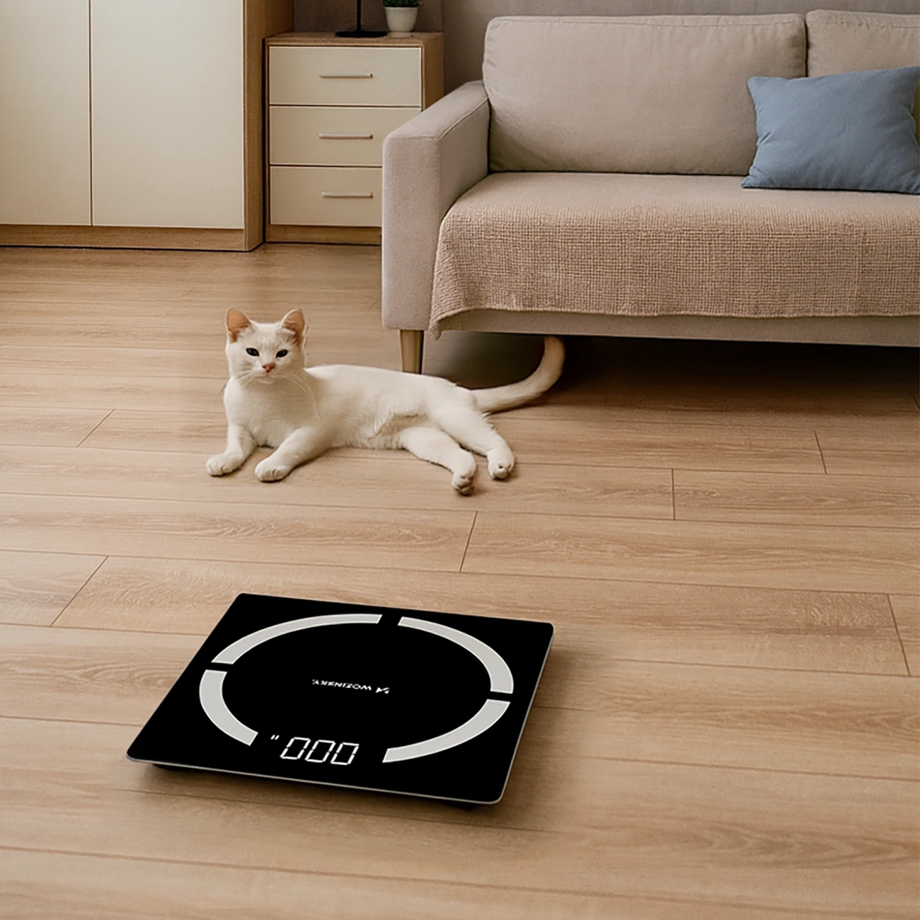 Wozinsky WIWL-30 Išmanus Bluetooth vonios svarstyklės – Juodos -- Uncategorized