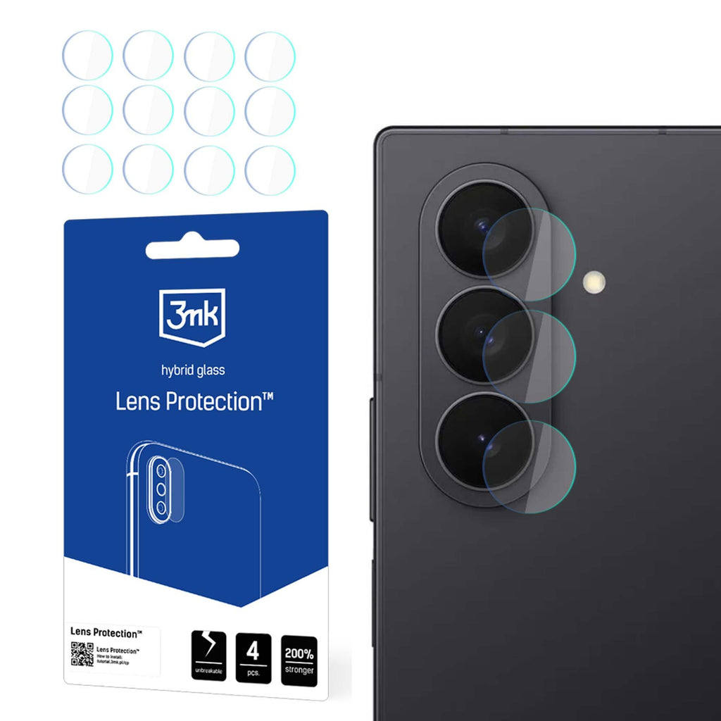 3mk Lens Protection hibridinis stiklas fotoaparato objektyvui ant Samsung Galaxy Z Fold 7 -- Samsung Galaxy Z Fold 7