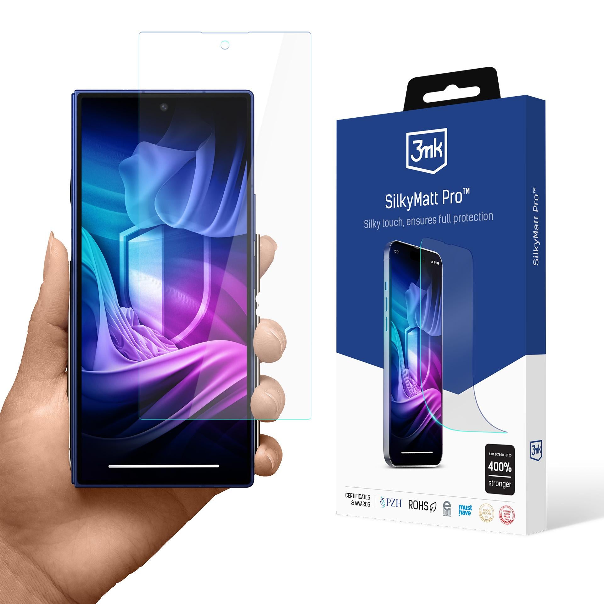 3mk Silky Matt Pro matinė plėvelė Samsung Galaxy Z Fold 7 -- Samsung Galaxy Z Fold 7