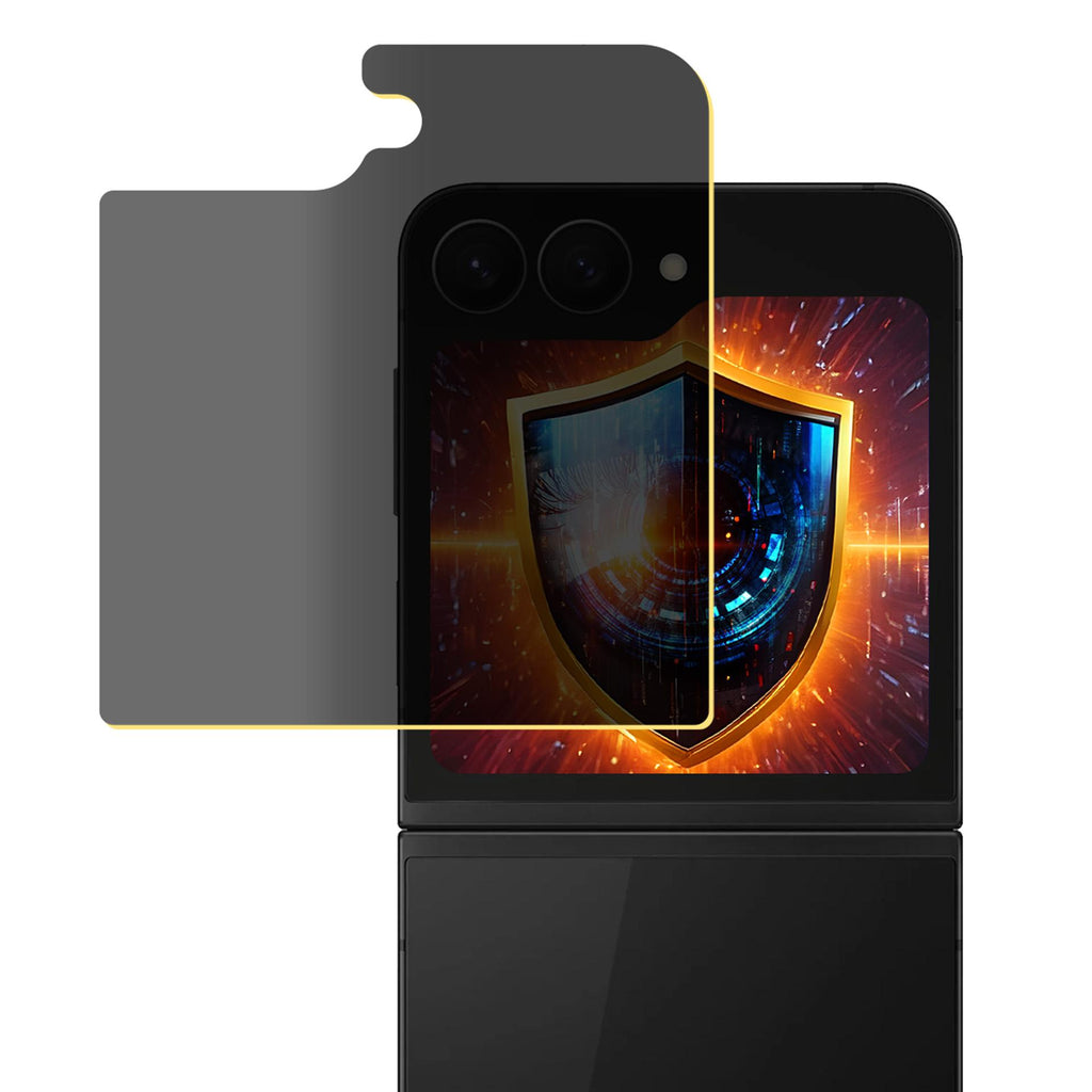Plėvelė 3mk Silky Matt Privacy matinė privatumo telefonams Samsung Galaxy Z Flip 6/7 FE -- Samsung Galaxy Z Flip 6 /...