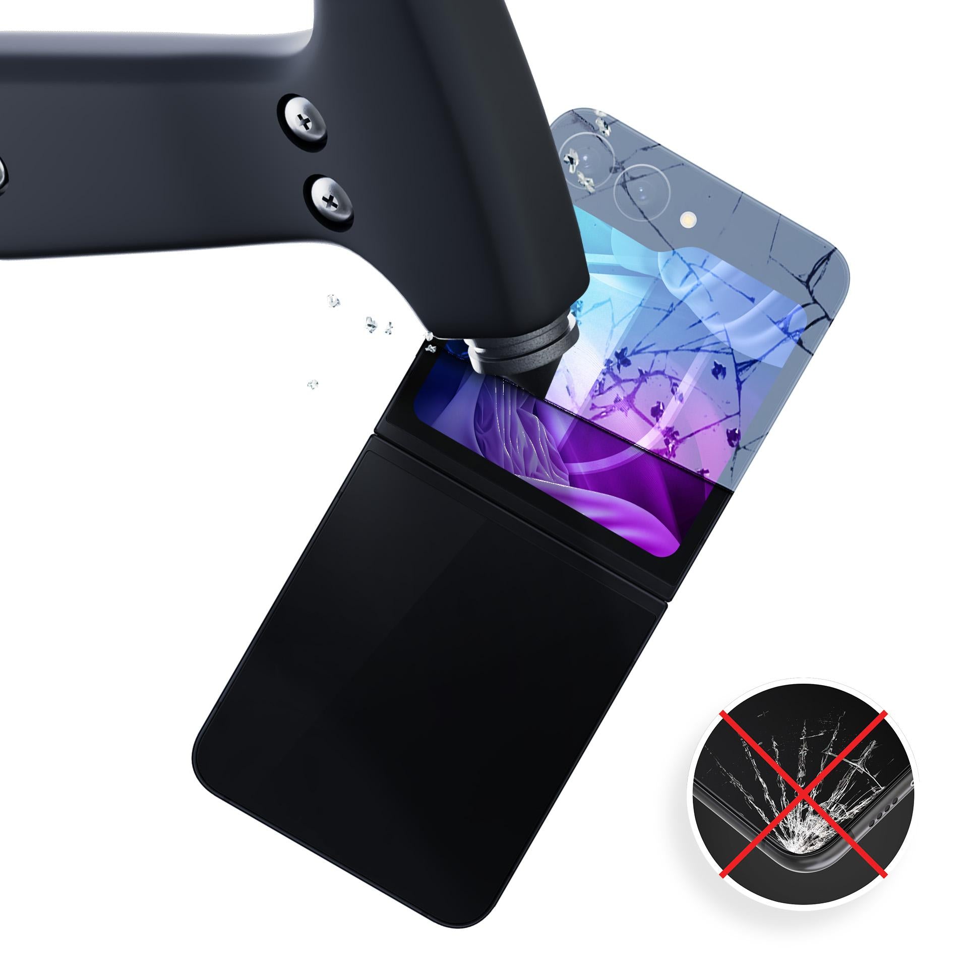 3mk Silky Matt Pro matinė plėvelė Samsung Galaxy Z Flip 6 / 7 FE -- Samsung Galaxy Z Flip 6 / Samsung Galaxy Z Flip 7