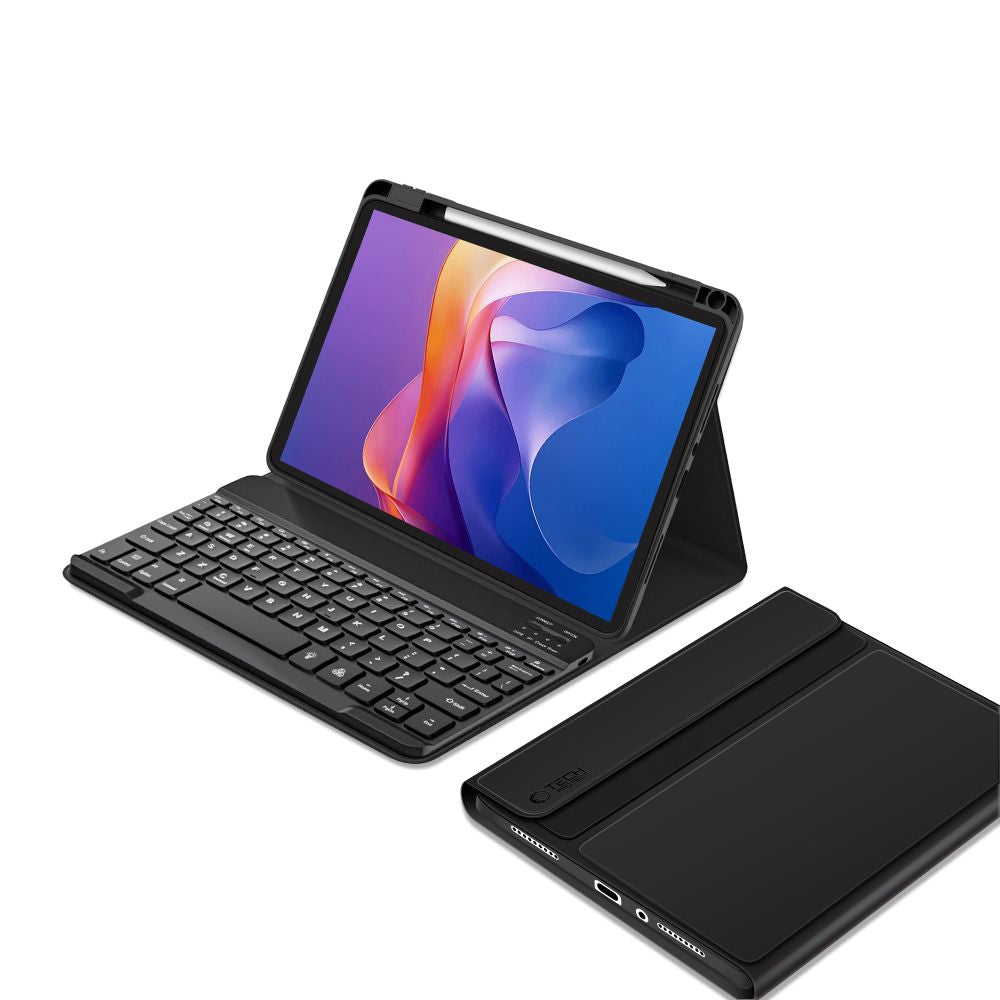 Tech-Protect SC Pen dėklas Redmi Pad 2 11.0 su klaviatūra – juodas -- Xiaomi Redmi Pad 2