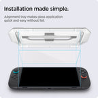 Spigen Glas TR EZ Fit grūdintas stiklas Switch 2 (2 vnt.) -- Cell phone tempered glass