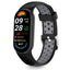 Tech-Protect IconBand oro dirželis, skirtas Xiaomi Smart Band 8 / 9 / 10 / NFC - juoda ir pilka -- Xiaomi Smart Band 8