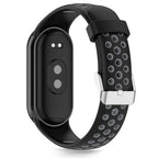 Tech-Protect IconBand oro dirželis, skirtas Xiaomi Smart Band 8 / 9 / 10 / NFC - juoda ir pilka -- Xiaomi Smart Band 8