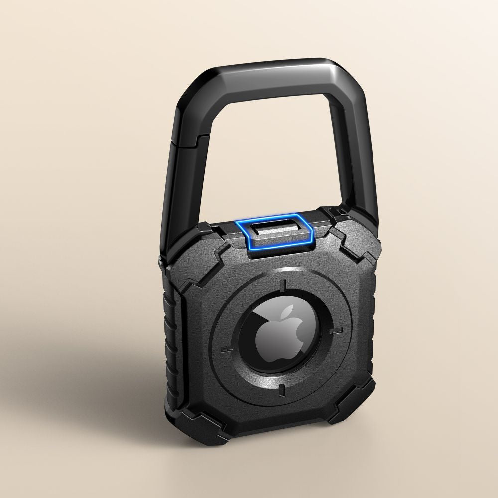 Tech-Protect Kevlar dėklas AirTag – juodas -- Apple AirTag