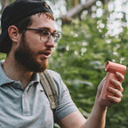Jisulife Handheld Fan Life9 3600mAh nešiojamasis USB ventiliatorius - rožinis -- Uncategorized