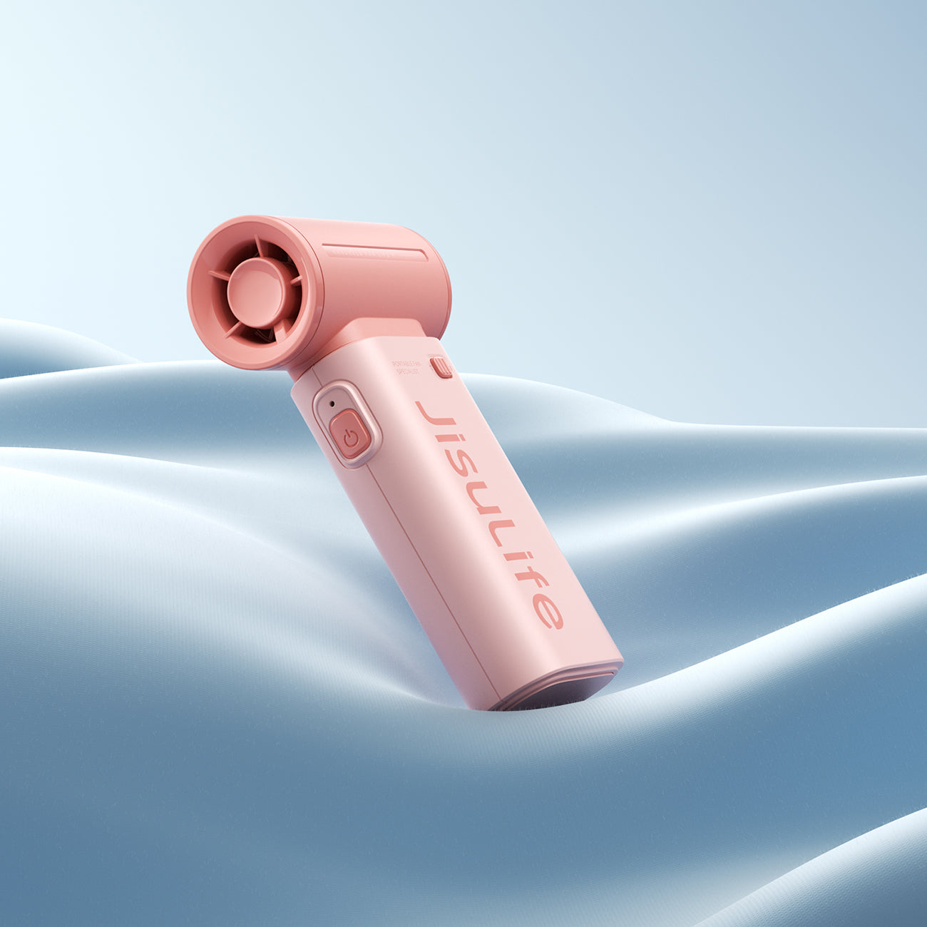 Jisulife Handheld Fan Life9 3600mAh nešiojamasis USB ventiliatorius - rožinis -- Uncategorized