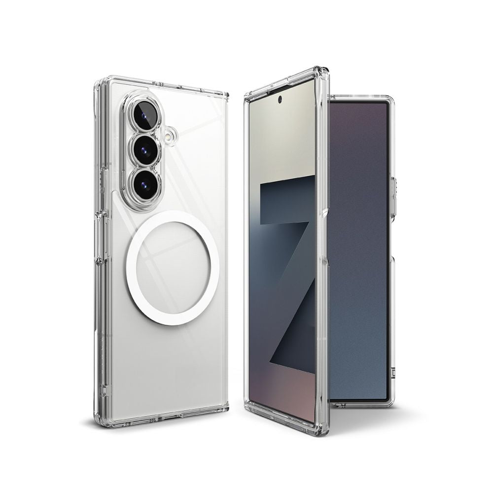 Ringke Fusion MagSafe dėklas Galaxy Z Fold 7 – skaidrus -- Samsung Galaxy Z Fold 7