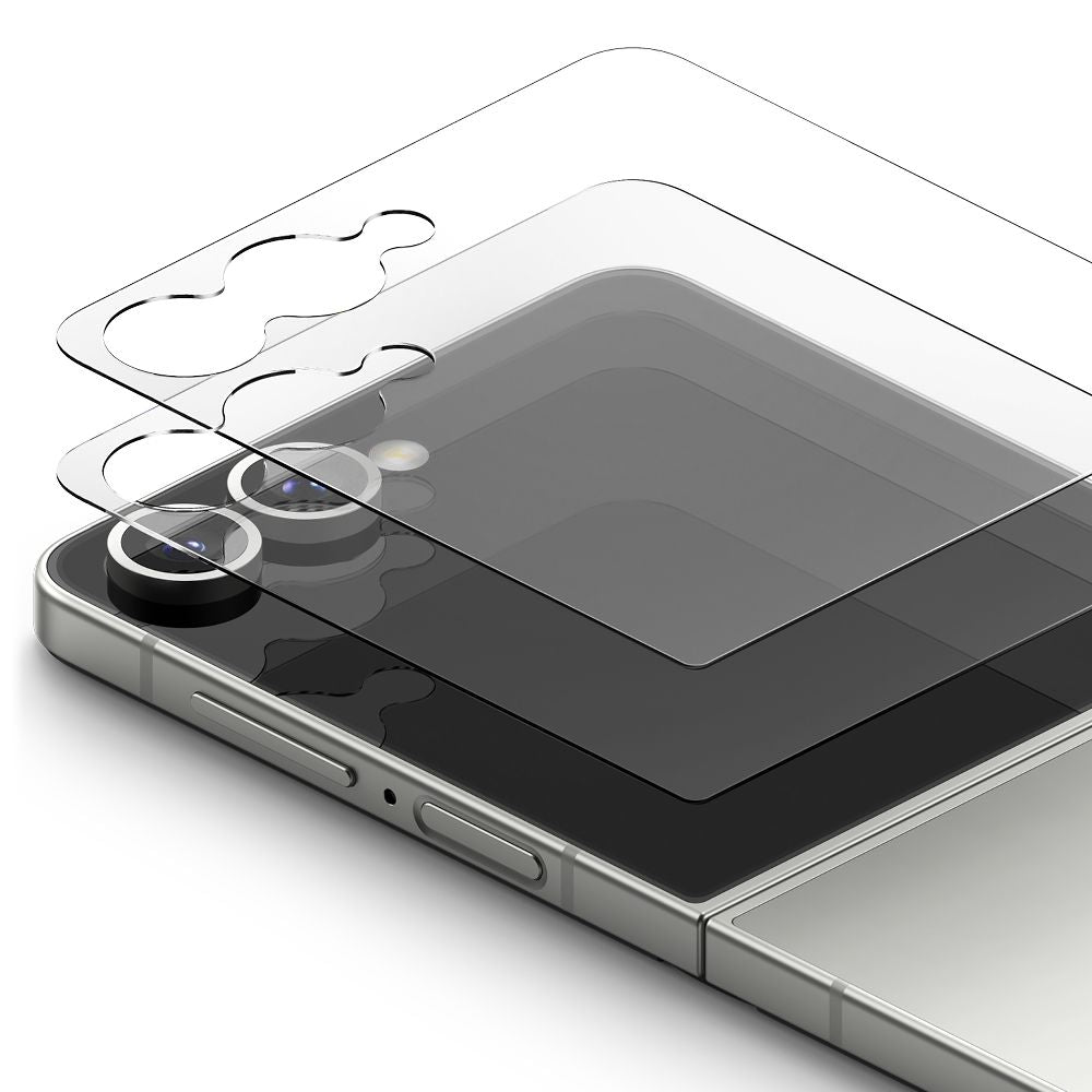 Ringke grūdintas stiklas Samsung Galaxy Z Flip 7 (2 vnt.) – skaidrus -- Samsung Galaxy Z Flip 7