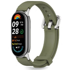 Tech-Protect IconBand Classic dirželis, skirtas Xiaomi Smart Band 8 / 9 / 10 / NFC - žalias -- Xiaomi Smart Band 8