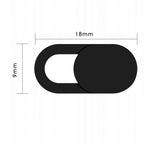 Tech-Protect Cam Fit+ 3 paketų nešiojamojo kompiuterio kameros dangtelis – juodas -- Other phone accessories