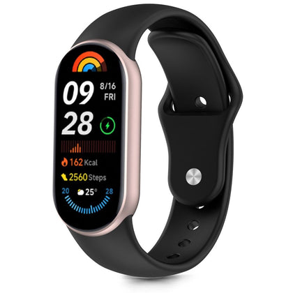Tech-Protect IconBand Pure dirželis, skirtas Xiaomi Smart Band 8 / 9 / 10 / NFC - juodas -- Xiaomi Smart Band 8