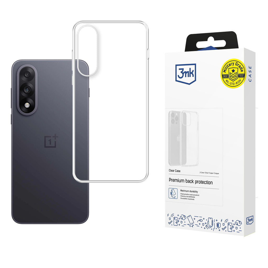 3mk skaidrus dėklas, skirtas OnePlus Nord 5 – skaidrus -- OnePlus Nord 5
