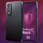 3mk matinis dėklas, skirtas OnePlus Nord 5 – matinė juoda -- OnePlus Nord 5
