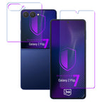 3mk SilverProtection+ Folded Edition apsauginė plėvelė, skirta Samsung Galaxy Z Flip 7 -- Samsung Galaxy Z Flip 7