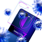 3mk SilverProtection+ Folded Edition apsauginė plėvelė, skirta Samsung Galaxy Z Flip 7 -- Samsung Galaxy Z Flip 7