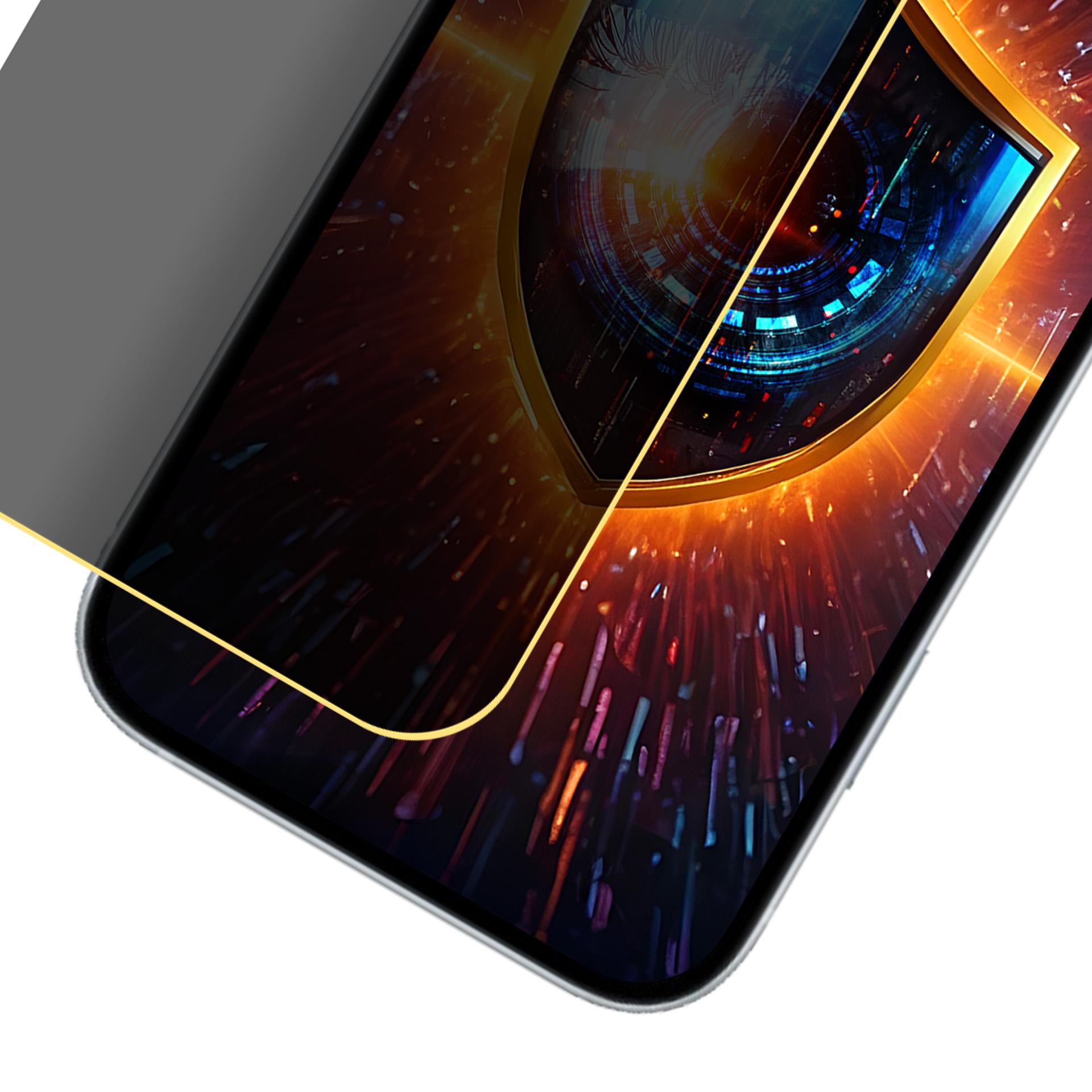 3mk Silky Matt Privacy Privatumo ekrano apsauga, skirta Apple iPhone 17 Air