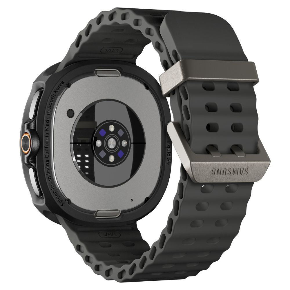 Spigen Liquid Air dėklas Galaxy Watch 8 Classic 46 mm – juodas -- Samsung Galaxy Watch 8 Classic 46mm