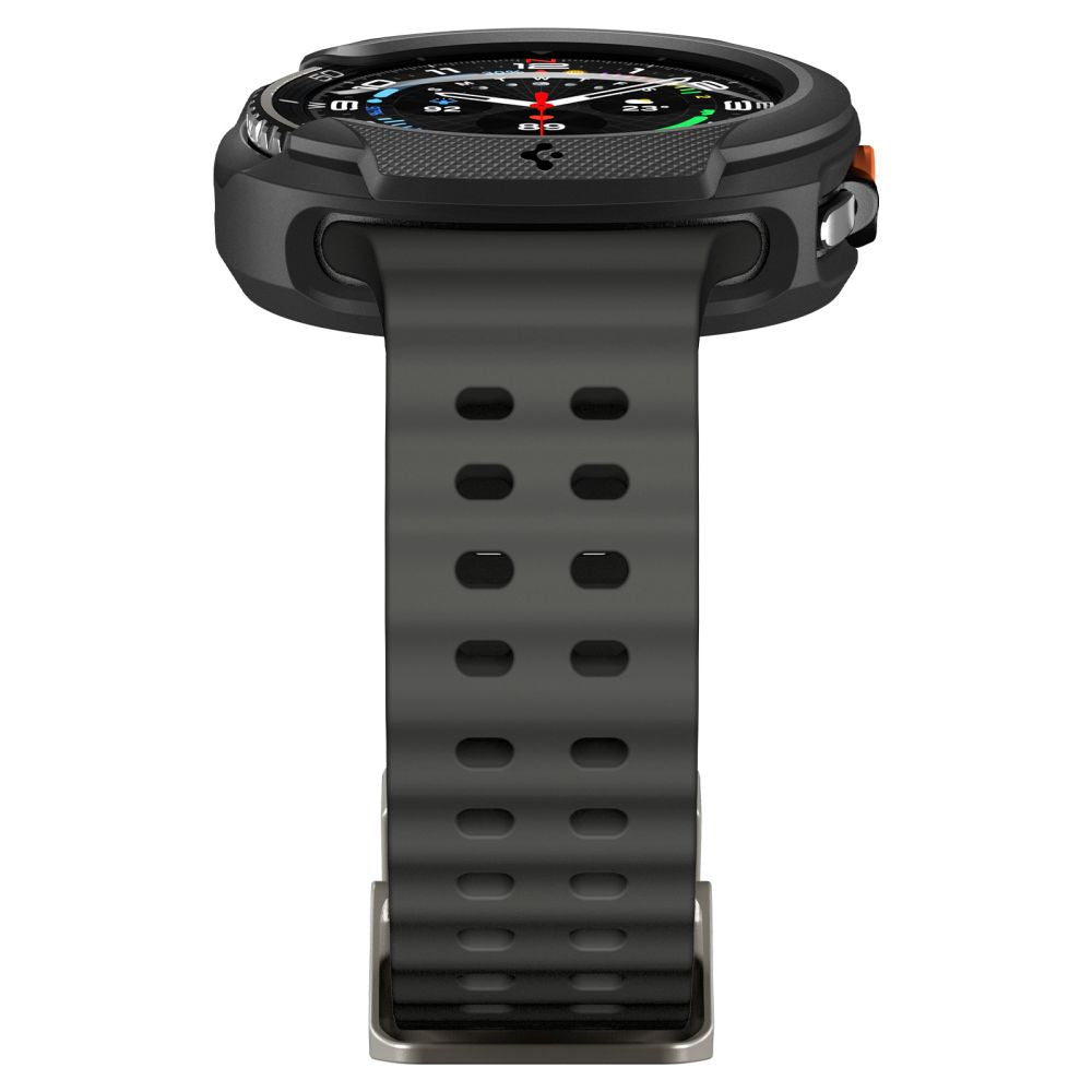 Spigen Liquid Air dėklas Galaxy Watch 8 Classic 46 mm – juodas -- Samsung Galaxy Watch 8 Classic 46mm