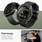 Spigen Liquid Air dėklas Galaxy Watch 8 44 mm – juodas -- Samsung Galaxy Watch 8 44mm