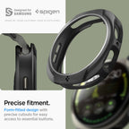 Spigen Liquid Air dėklas Galaxy Watch 8 44 mm – juodas -- Samsung Galaxy Watch 8 44mm